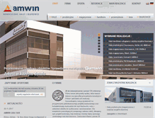 Tablet Screenshot of amwin.pl